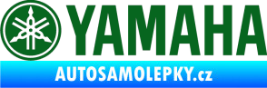 Samolepka Yamaha 001 tmavě zelená