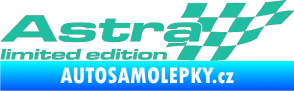 Samolepka Astra limited edition pravá tyrkysová