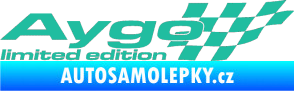 Samolepka Aygo limited edition pravá tyrkysová