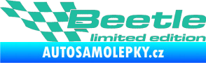 Samolepka Beetle limited edition levá tyrkysová