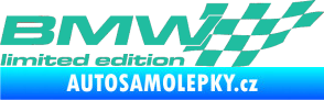 Samolepka BMW limited edition pravá tyrkysová