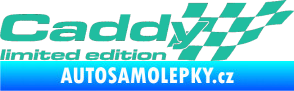 Samolepka Caddy limited edition pravá tyrkysová