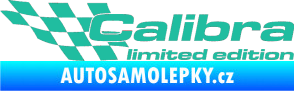 Samolepka Calibra limited edition levá tyrkysová