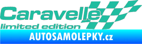 Samolepka Caravelle limited edition pravá tyrkysová