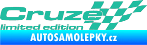 Samolepka Cruze limited edition pravá tyrkysová