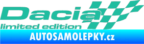 Samolepka Dacia limited edition pravá tyrkysová