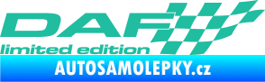 Samolepka DAF limited edition pravá tyrkysová