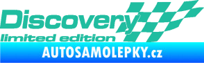 Samolepka Discovery limited edition pravá tyrkysová