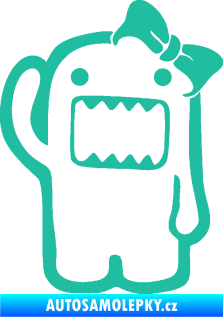 Samolepka Domo 011 pravá girl tyrkysová