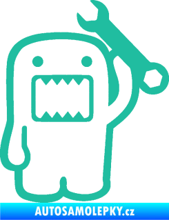 Samolepka Domo 022 pravá mechanik tyrkysová