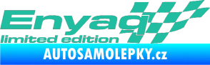 Samolepka Enyaq limited edition pravá tyrkysová