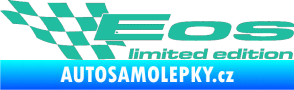 Samolepka Eos limited edition levá tyrkysová