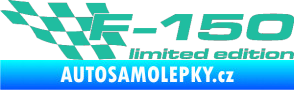 Samolepka F-150 limited edition levá (F150) tyrkysová