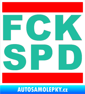 Samolepka FCK SPD tyrkysová