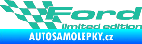 Samolepka Ford limited edition levá tyrkysová