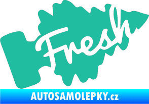 Samolepka Fresh 001 tyrkysová
