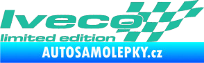 Samolepka Iveco limited edition pravá tyrkysová