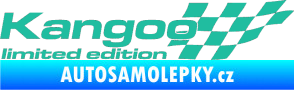 Samolepka Kangoo limited edition pravá tyrkysová