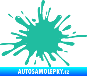 Samolepka Kaňka 002 levá tyrkysová
