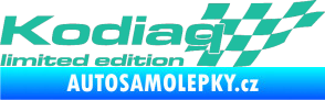 Samolepka Kodiaq limited edition pravá tyrkysová