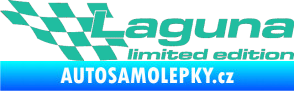 Samolepka Laguna limited edition levá tyrkysová