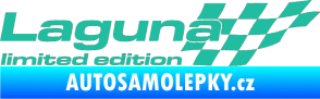 Samolepka Laguna limited edition pravá tyrkysová