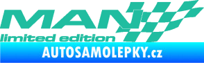 Samolepka MAN limited edition pravá tyrkysová