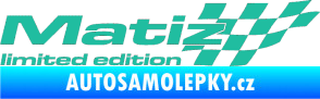 Samolepka Matiz limited edition pravá tyrkysová