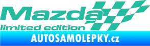 Samolepka Mazda limited edition pravá tyrkysová