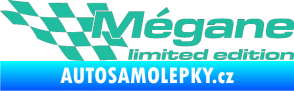 Samolepka Mégane limited edition levá tyrkysová