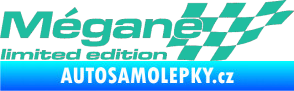 Samolepka Mégane limited edition pravá tyrkysová