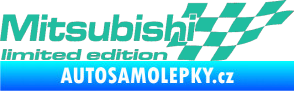Samolepka Mitsubishi limited edition pravá tyrkysová