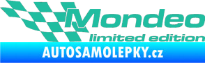 Samolepka Mondeo limited edition levá tyrkysová