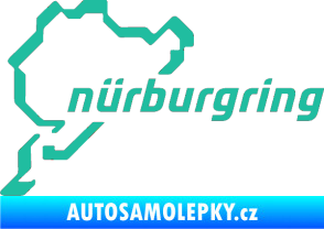 Samolepka Nurburgring tyrkysová