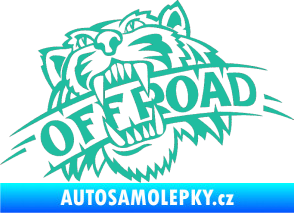 Samolepka Off Road 001  tyrkysová