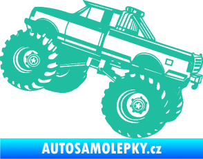 Samolepka Off Road 003 levá tyrkysová