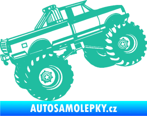 Samolepka Off Road 003 pravá tyrkysová