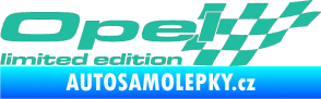Samolepka Opel limited edition pravá tyrkysová