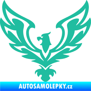 Samolepka Orlice 010 levá tyrkysová