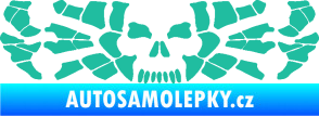 Samolepka Pavouk 017 smrťák tyrkysová