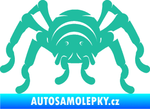 Samolepka Pavouk 018 tyrkysová