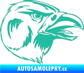 Samolepka Predators 037 pravá tyrkysová
