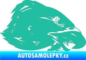 Samolepka Predators 064 pravá tyrkysová