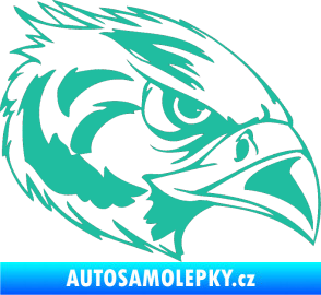 Samolepka Predators 084 pravá tyrkysová