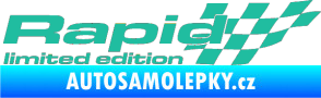 Samolepka Rapid limited edition pravá tyrkysová