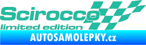 Samolepka Scirocco limited edition pravá tyrkysová