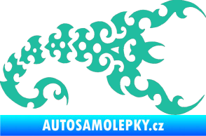 Samolepka Štír 015 pravá tyrkysová