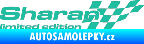 Samolepka Sharan limited edition pravá tyrkysová