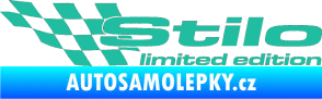 Samolepka Stilo limited edition levá tyrkysová
