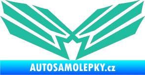 Samolepka Tetování 077 tyrkysová